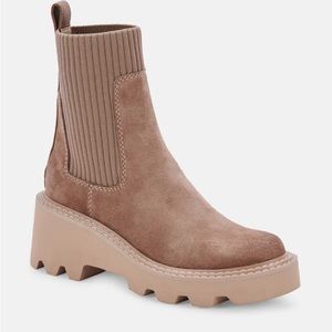 Dolce Vita Hoven H2o boots, mushroom suede